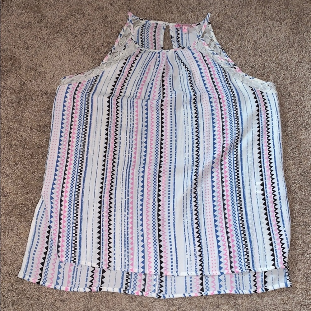 Fun colored tank top